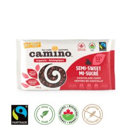 Organic Semi-Sweet Chocolate Chips- Camino (225 g)