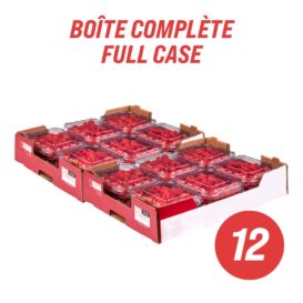 raspberries full case 12 pints