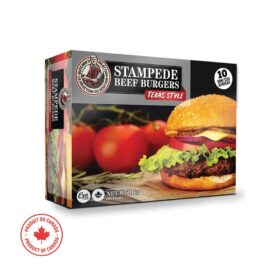 Texas Style Beef Hamburgers - Butcher's Selection (10 raw frozen patties