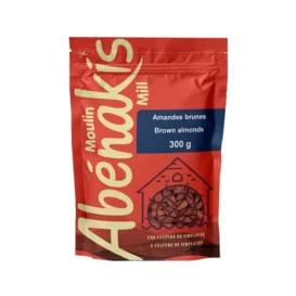 Brown Almonds Abenakis 200g