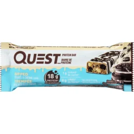Dipped Cookies & Cream Protein Bar