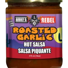Roasted Garlic Hot Salsa